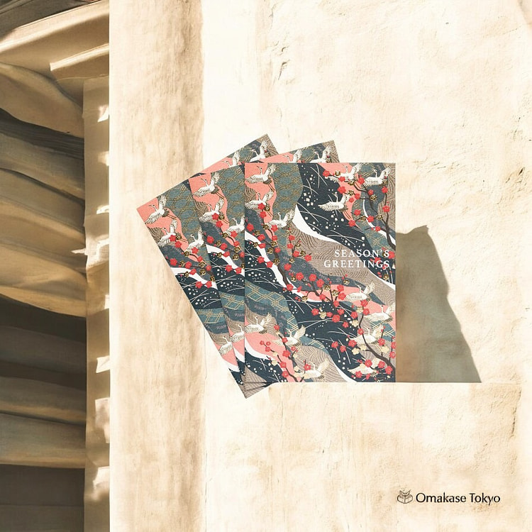 Greeting Life Seasons Greetings Card-Cru Chiyo 140 g