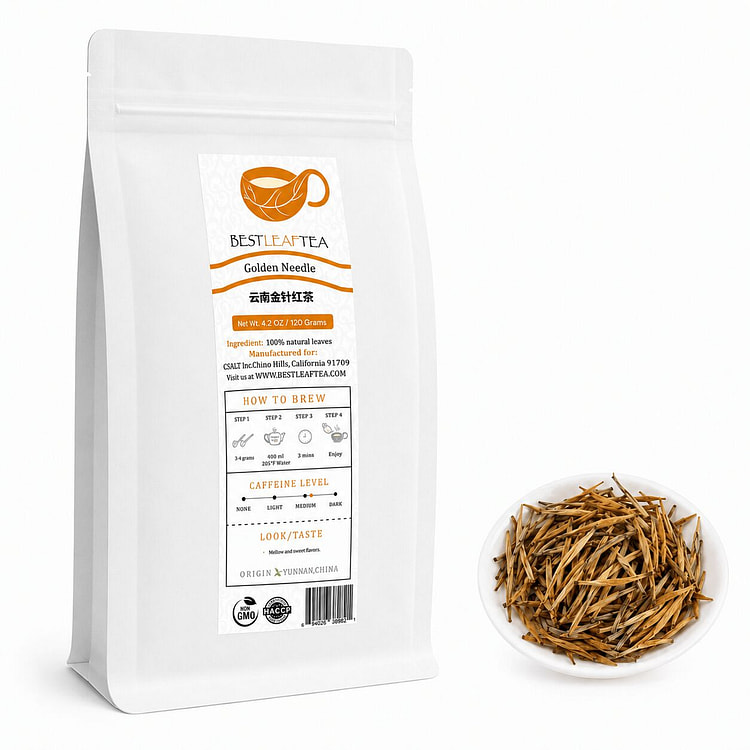 Yunnan DianHong Golden Needle Black Tea