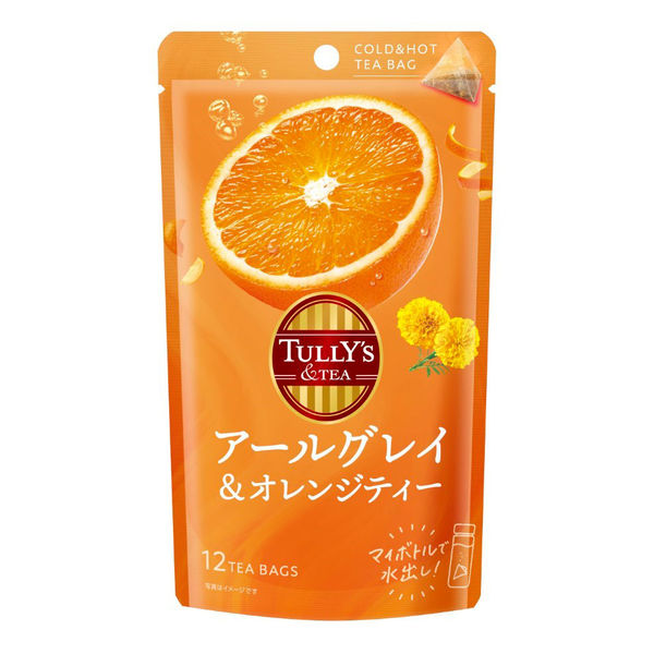 TULLY'S &TEA アールグレイ&オレンジティー 12袋 - Weee!