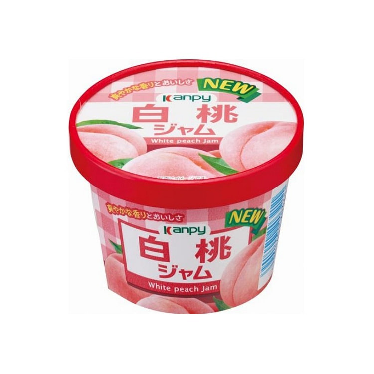 Campy 纸杯白桃果酱 130g