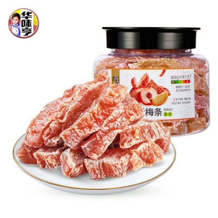 Huaweiheng Preserved Plum Strips 258g Jar 258 g