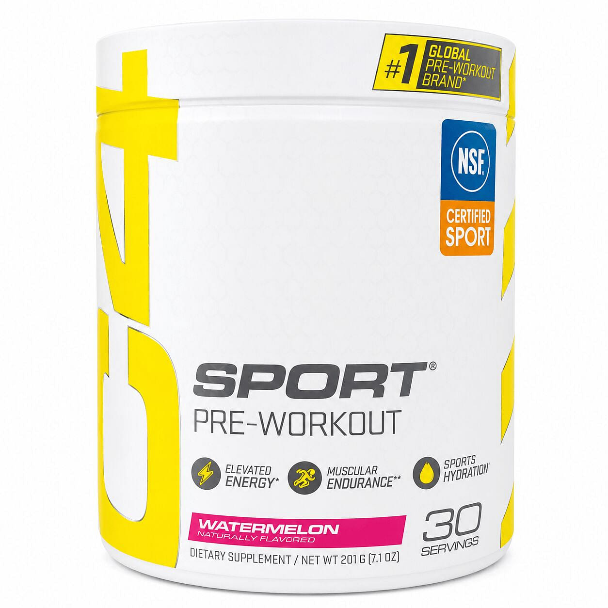 C4 Sport Pre-Workout Watermelon 7.1oz (201g prewo 1 pack