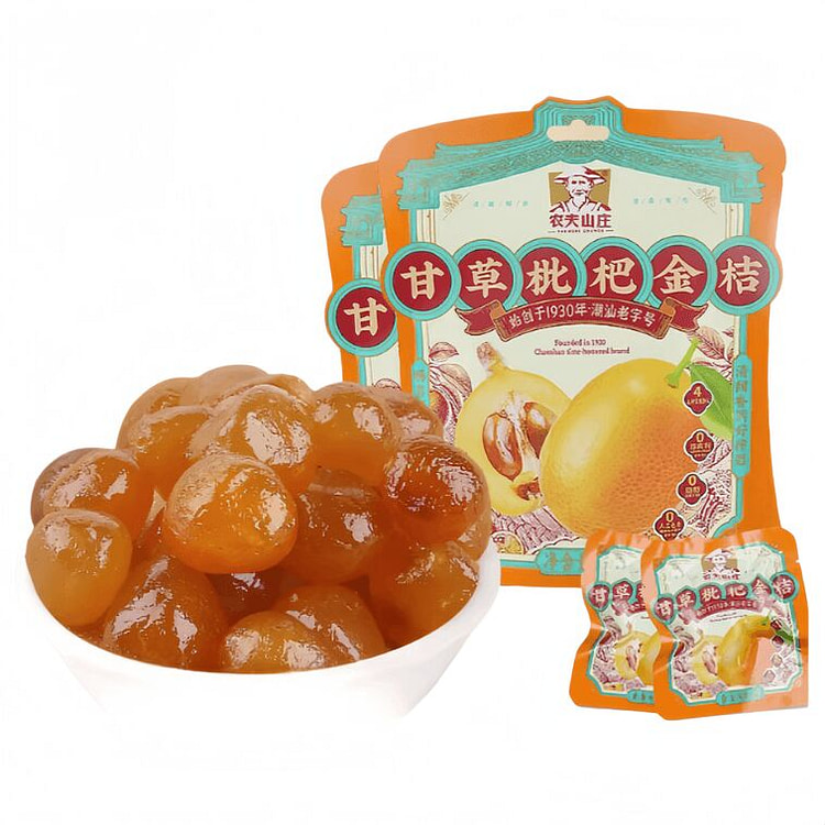 Nongfu Shanzhuang Licorice Loquat Kumquat, 65g 130 g