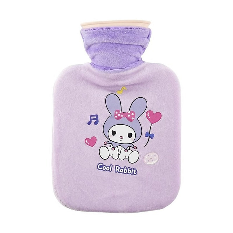乐尚星 紫星兔热水袋 暖水袋暖手宝 1 个
