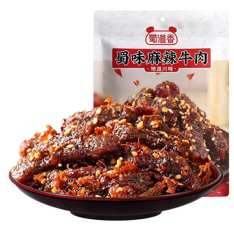 蜀道香麻辣牛肉四川特产小吃100g*1袋