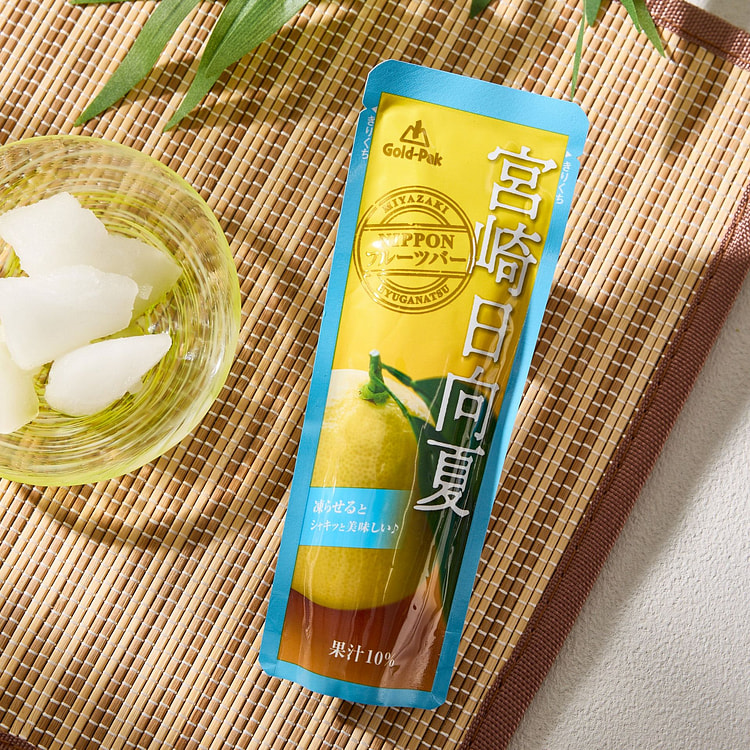 日本日向夏柑橘冰棒