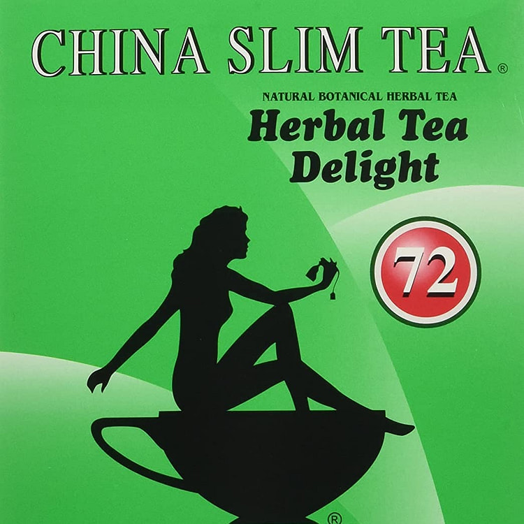 中国瘦身减肥茶 72袋 (2盒)