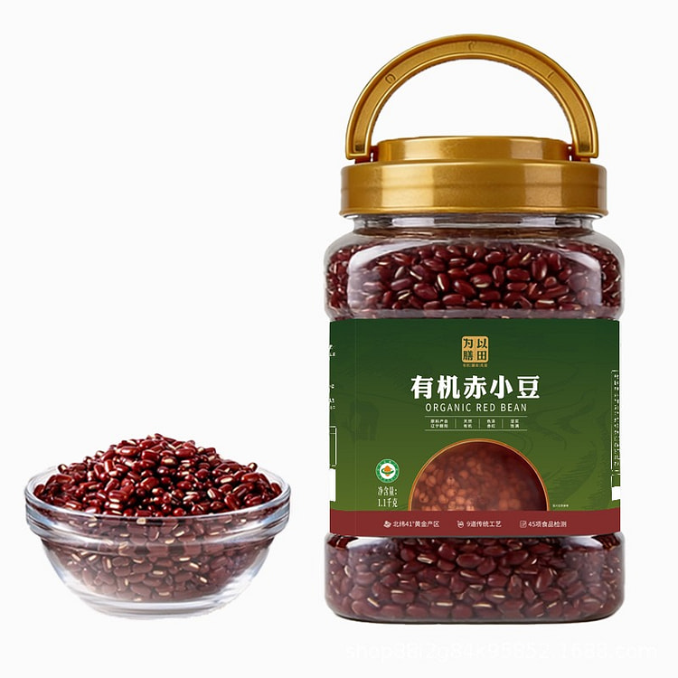 Organic Adzuki Beans (Red Beans) 1.1kg 1 can