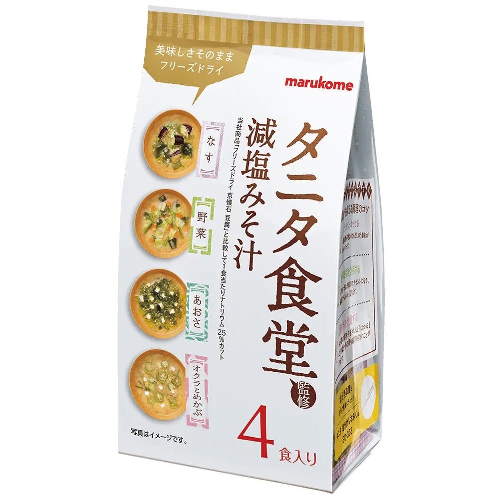 Freeze Dried Miso Soup Assort TANITA Marukome 41g 1 each