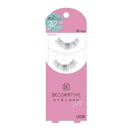 SHO-BI Decorative Eyelash #009 4 Pair/ 1 box