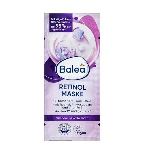 Balea（德国）视黄醇面膜（2x8毫升）