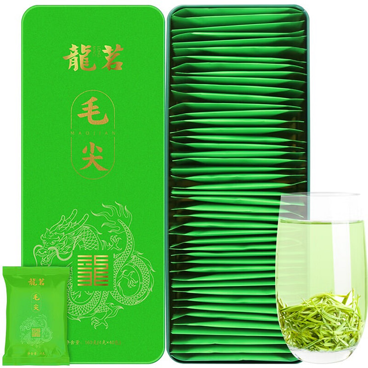 绿茶毛尖茶叶40袋*4克 160 克