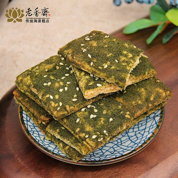 老香斋海苔条饼450克