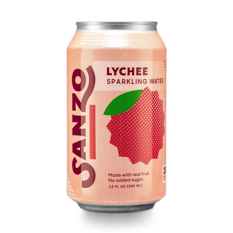 Sanzo Lychee Sparkling Water 1 each