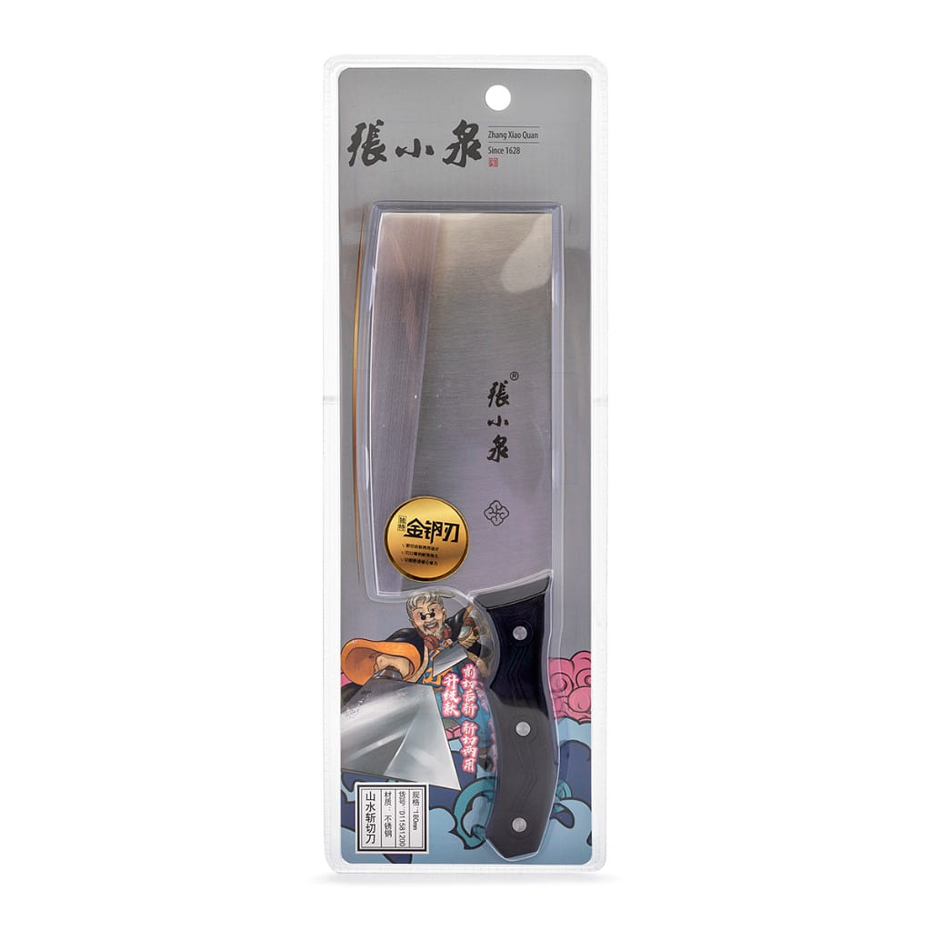 Zhang Xiao Quan Shanshui Series Chopper Knife 180mm 1 count