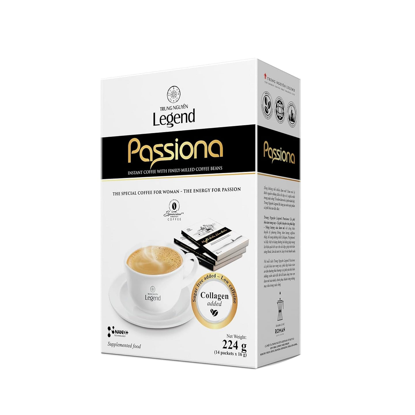 Trung Nguyen Legend Passiona Premium Instant Coffee 224 g