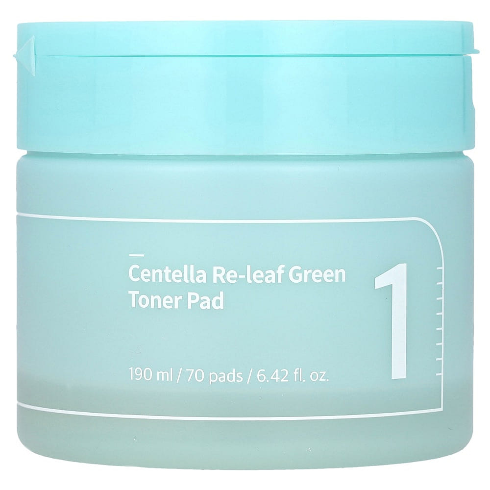 numbuzin No.1 Centella Re-Leaf Green Toner Pad 190 ml