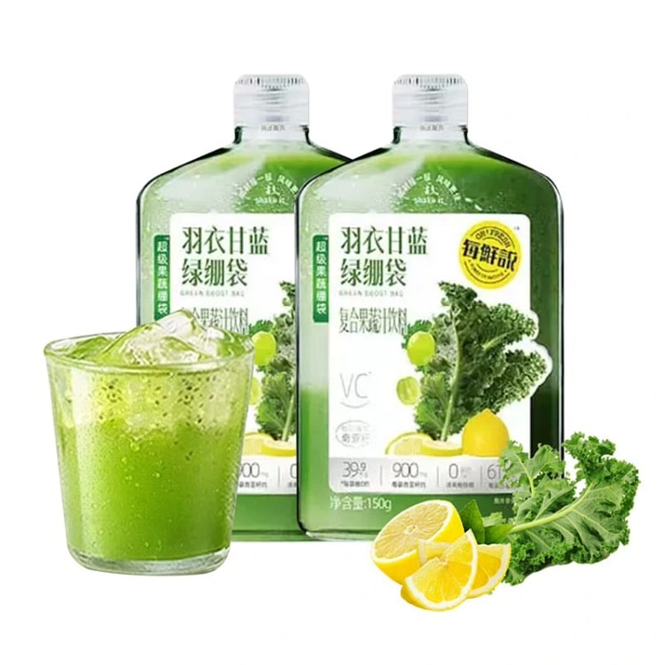 Oh!Fresh Kale Juice Green Pouches 150g*2 300 g