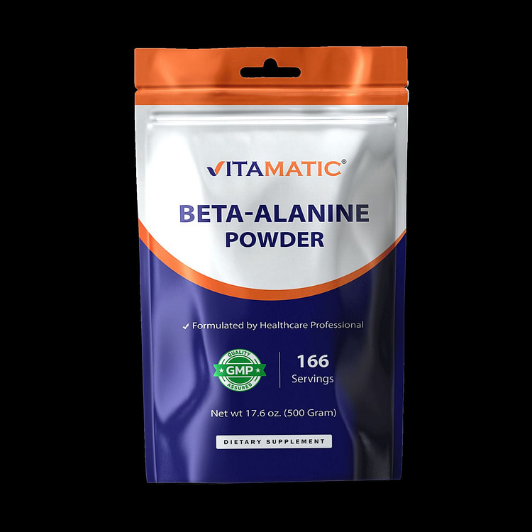 Vitamatic Beta-Alanine Powder - 500 Gram 1 each
