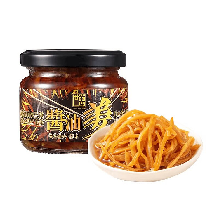 世姜 酱油姜泡仔姜佐餐开胃咸菜140g*1瓶 140 克