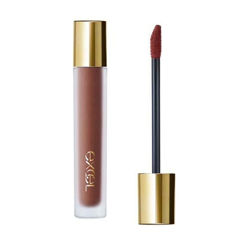 EXCEL Matte Velvet Long-lasting Easy-to-apply Lip Gloss Lipstick 06 Colors 1 each