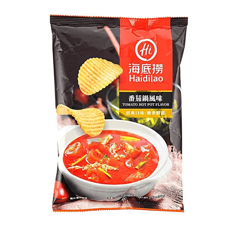 Haidilao Potato Chips, Tomato Flavor 56 g