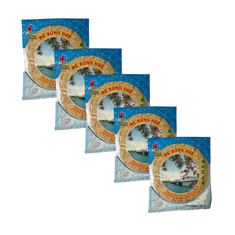 软芝麻零食组合套装 100 克*5 个