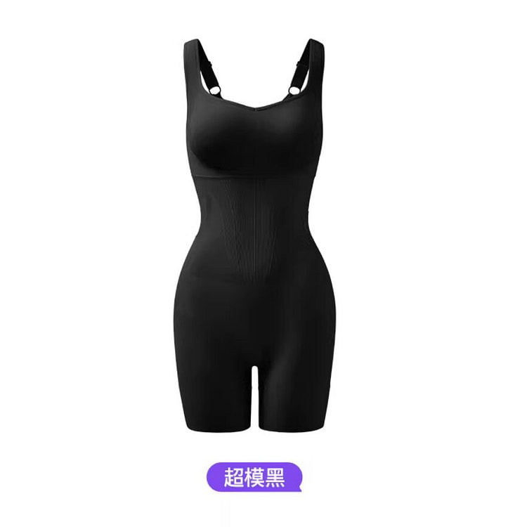 宋茜推荐 曲线主义连体塑身衣收腹提臀显瘦 黑色M码 1 个