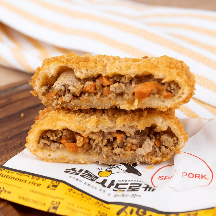 Korean korokke (Spicy Pork)