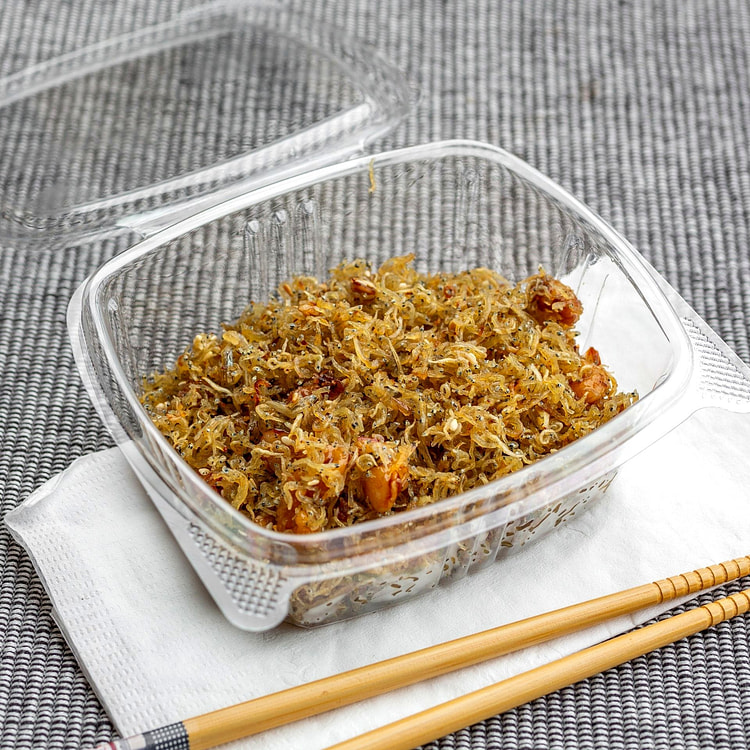Stir-fried dried anchovies and peanuts