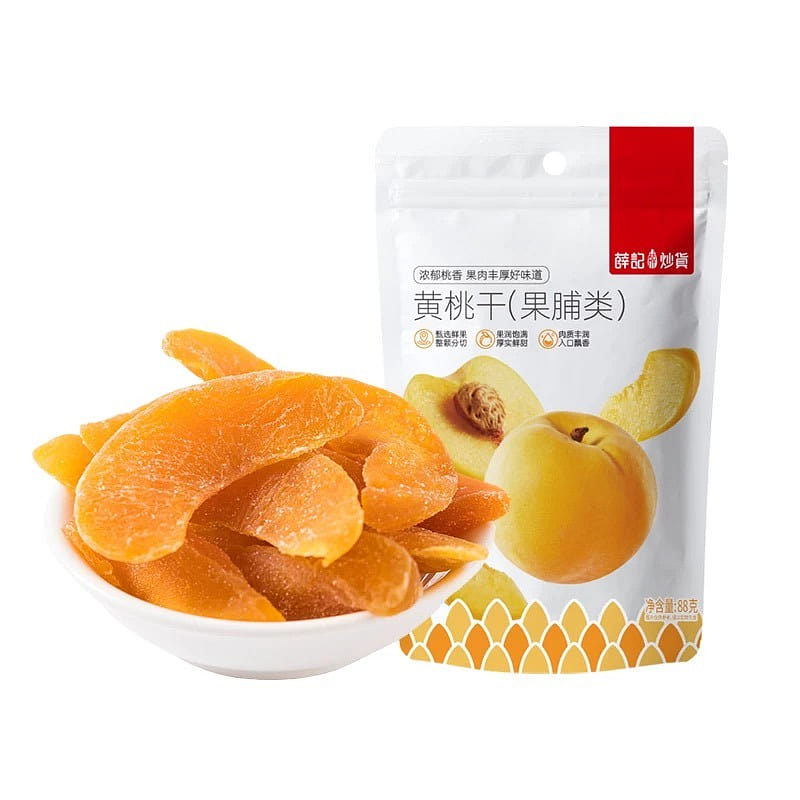 Xue Ji fried goods: dried yellow peach 88 g
