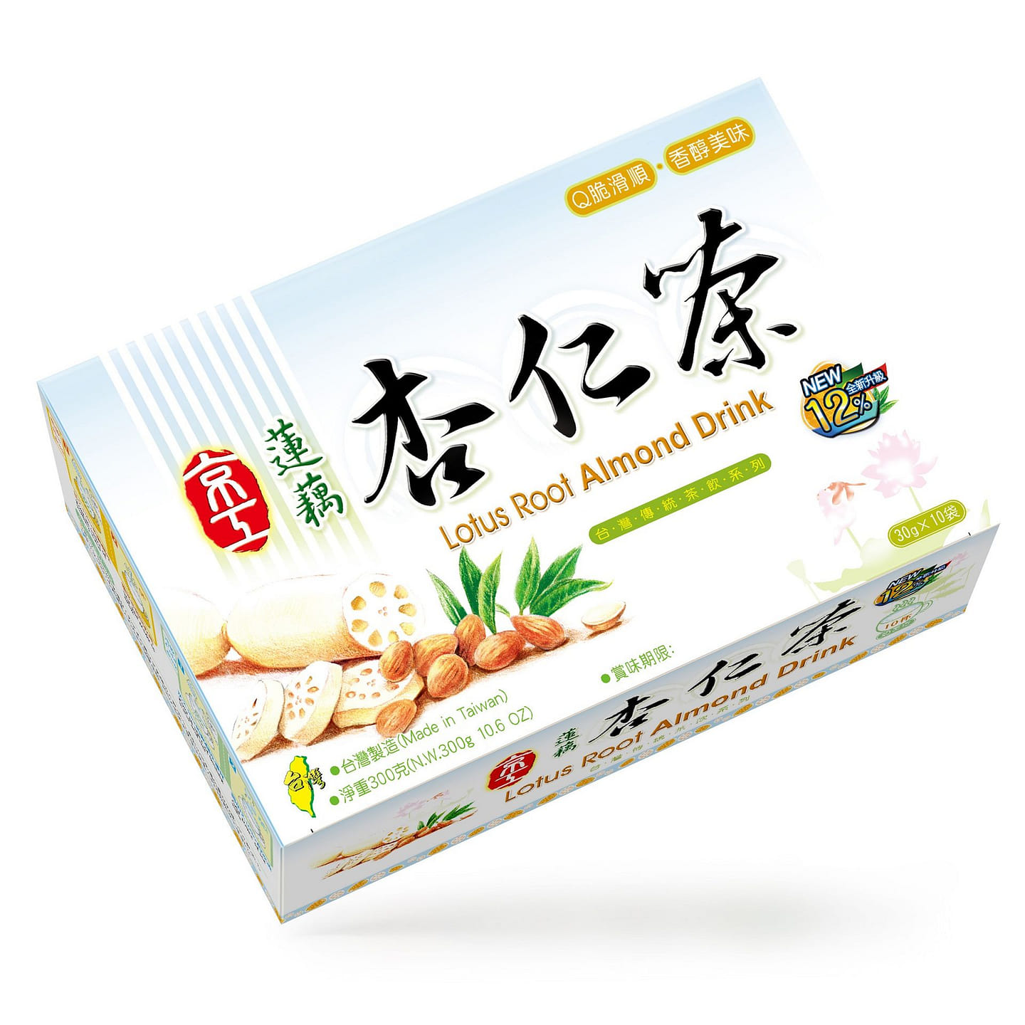 (京工) 蓮藕杏仁茶-全新升級 30 克*10 包