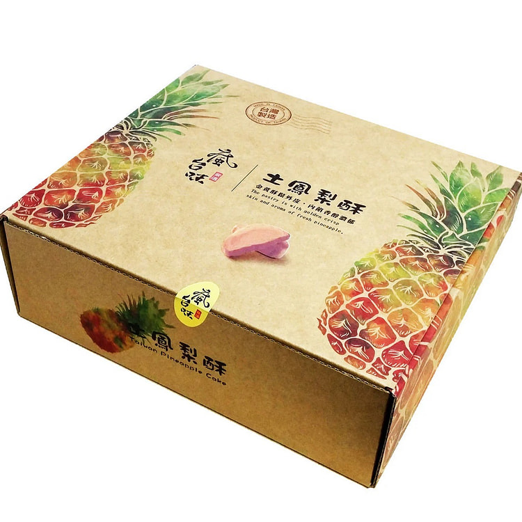 台湾 疯台味凤梨酥礼盒800g 内含20枚