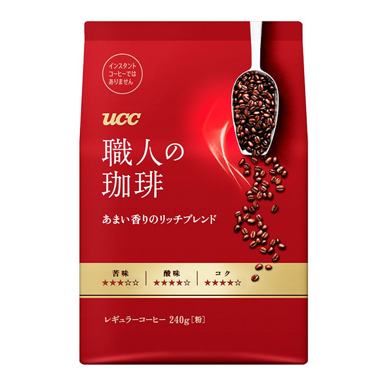 UCC 职人咖啡 混合 咖啡粉 240g