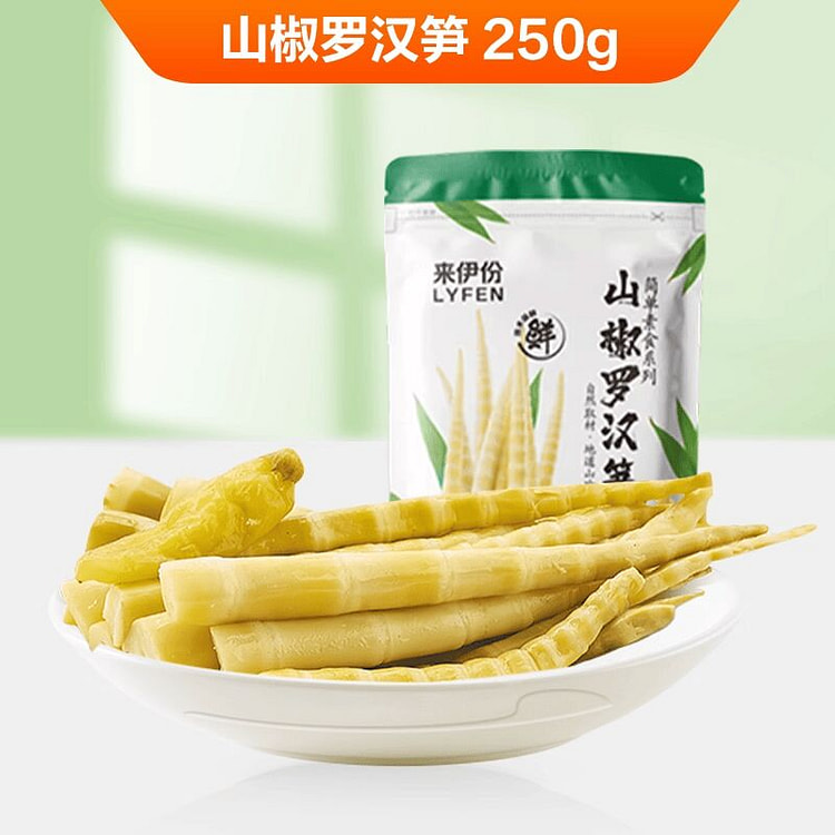 来伊份山椒罗汉笋250g泡椒笋尖 250 克
