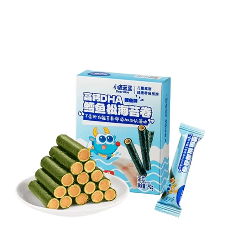 Cod Fish Floss Seaweed Roll 92g 1 box