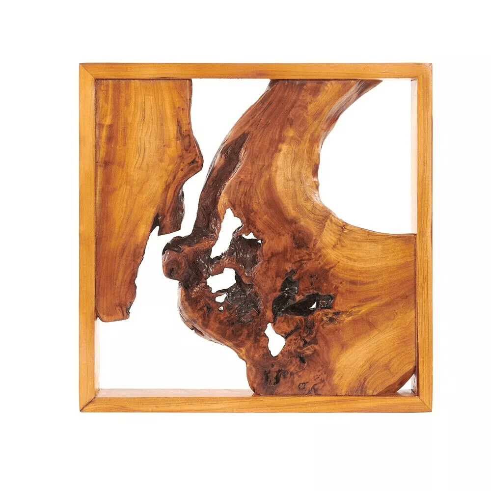 Live Edge Cedar Framed Wall Art, Rustic Farmhouse Wall Decor Home Decor 1 count