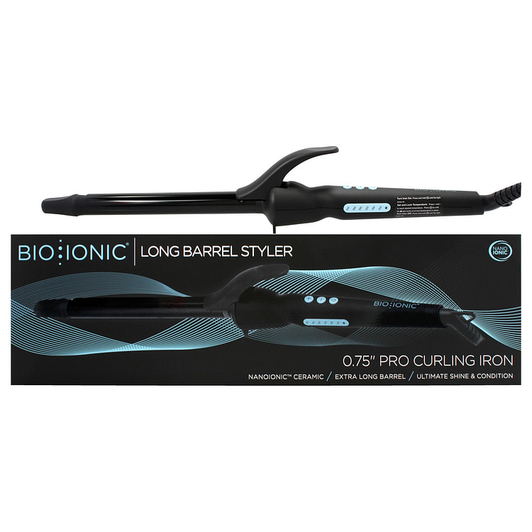 Bio Ionic 造型器 黑色 0.75 英寸