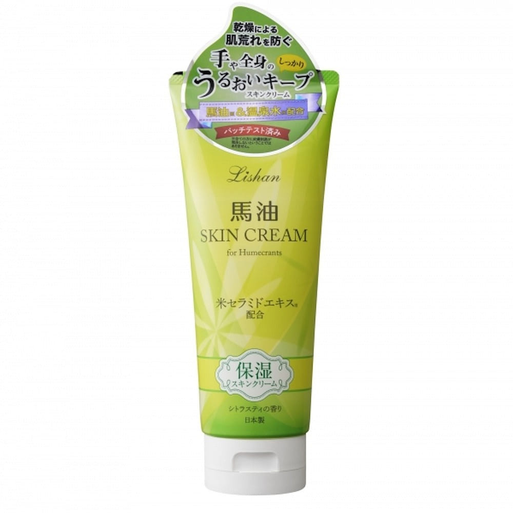 Lishan Horse Oil Skin Care Cream Citrus Tea Scent 200 g
