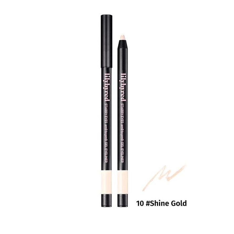 Lilybyred 凝胶眼线笔 #10 闪亮金 1 份