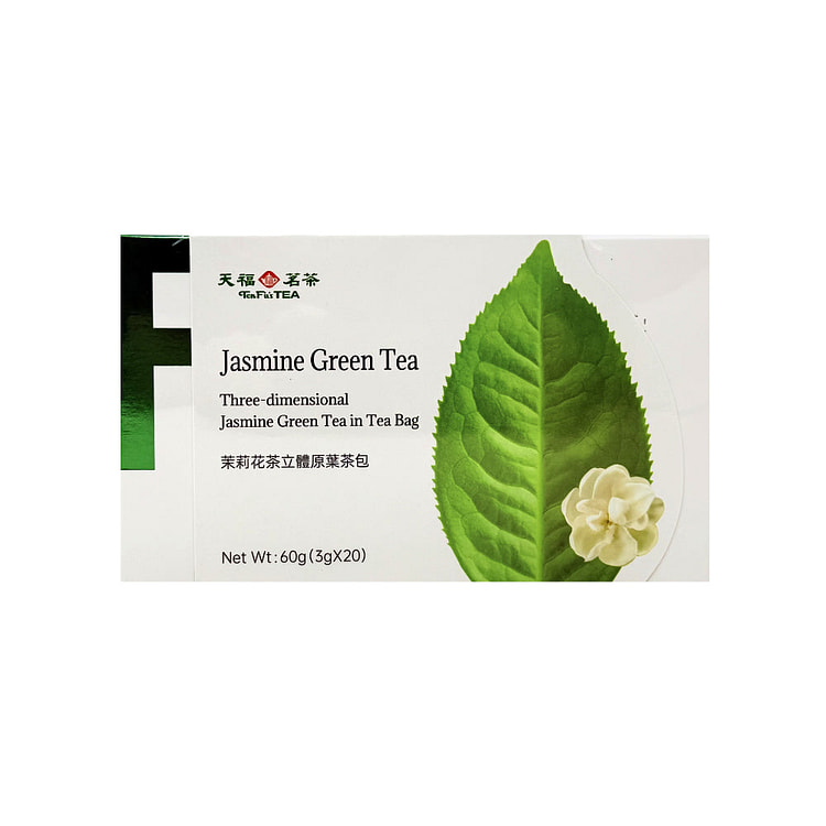 【天福茗茶】茉莉花茶立体原叶茶包 3gx20入
