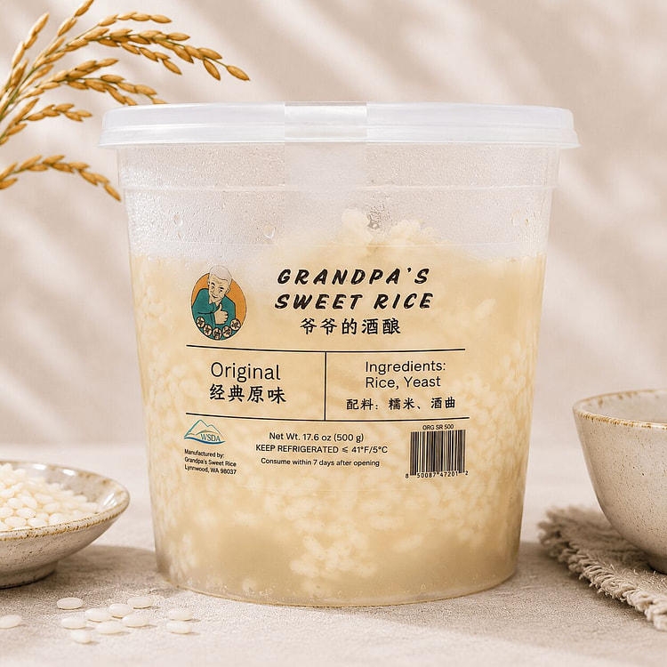 爷爷的酒酿 经典原味 500 克