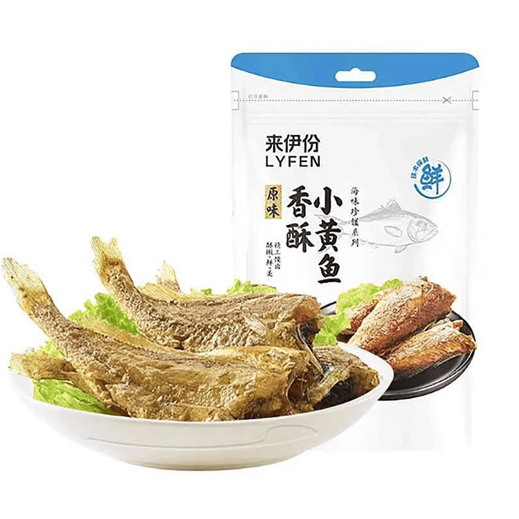 来伊份香酥小黄鱼 125 克