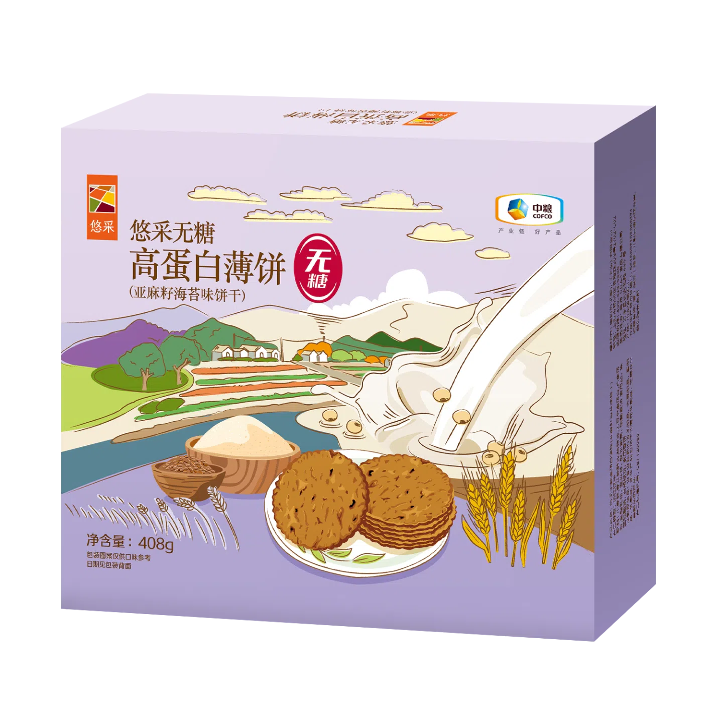 COFCO Crispy Biscuits 408g*box 408 g