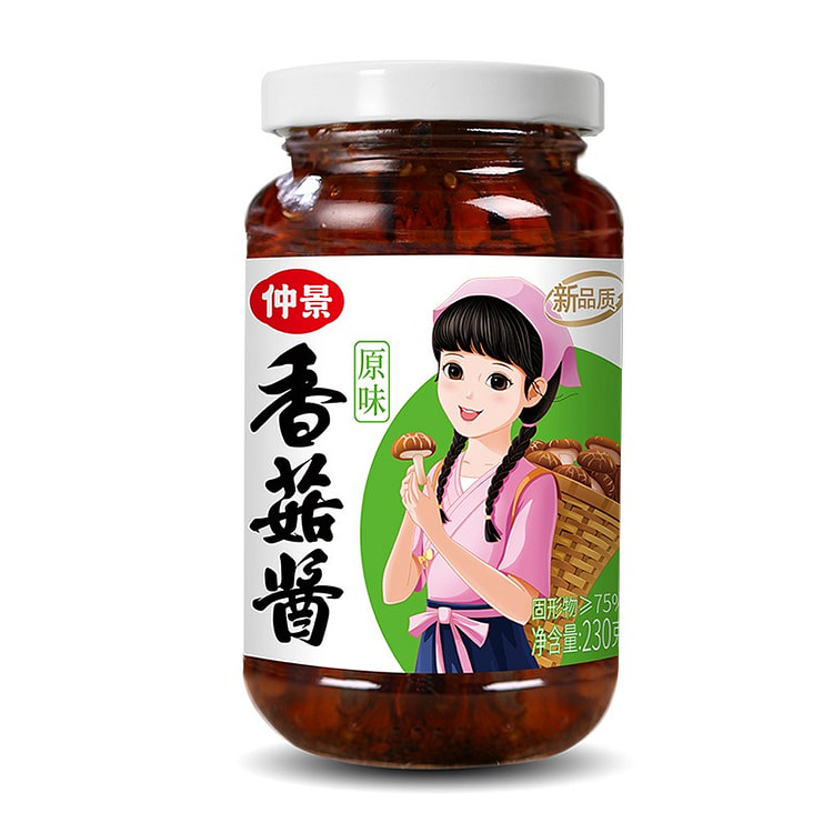 仲景原味香菇酱 230g 下饭拌面酱 1 瓶