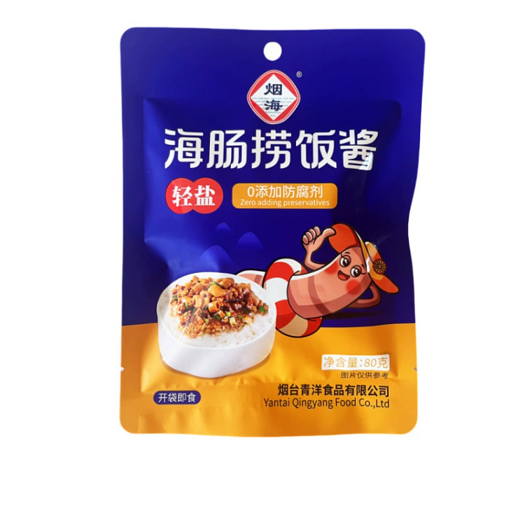 烟海 海肠捞饭酱 烟台特产海鲜拌面酱80g*1袋