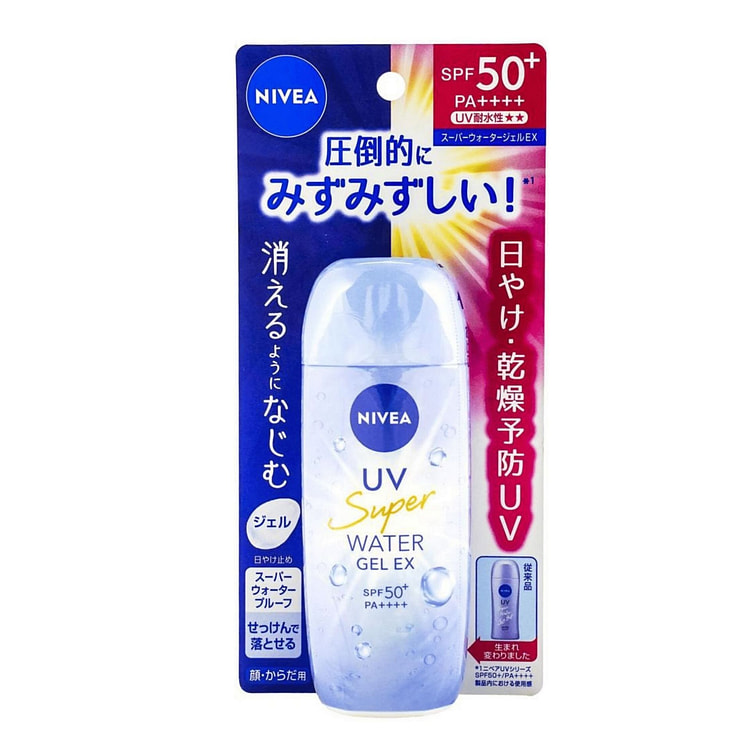 花王 ニベア UV ウォーター ジェル サンスクリーン 80 グラム