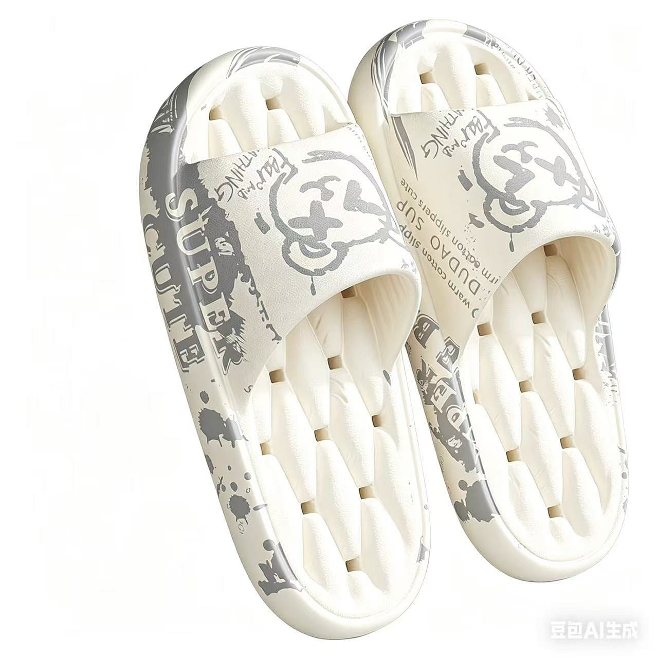 Bathroom men’s anti slip slippers size 42-43/1 pai 1 each