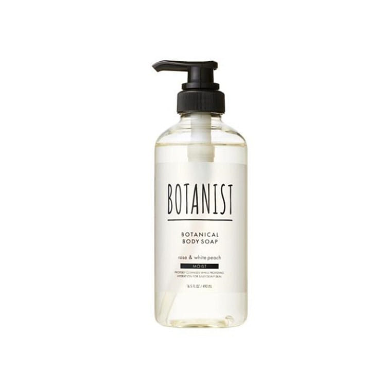 Botanist Botanical Body Soap Moist rose& Peach 490 ml