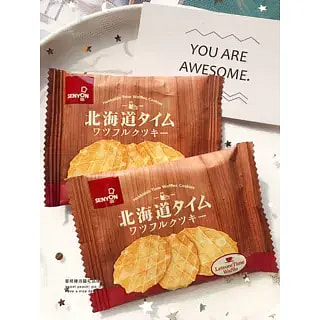 Hokkaido Crispy Waffle crepes about 45 500g*1 pack